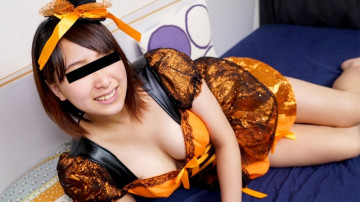 10MUSUME-103021_01 Cô Deriheru trong trang phục Halloween, người thậm chí còn thổi kèn dọn dẹp