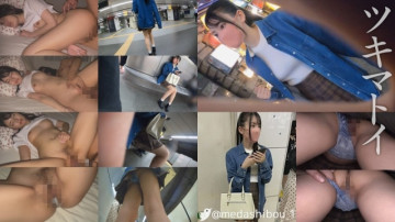 345SIMM-687 Y-chan @ Shibuya [neat/black hair/ponytail/student/miniskirt/bare legs/beautiful legs] #panchira voyeur #train slut #home break-in #sleep rape