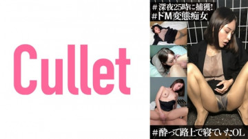 733CLT-046 # Captured at midnight!  - OL sleeping on the street, # Do M perverted slut